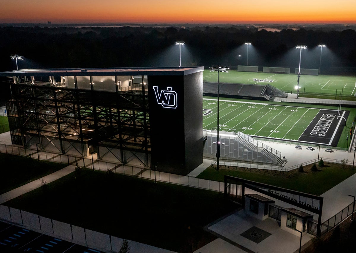 West Ottawa Football Stadium in Holland, Michigan. (PHOTO: GMB)