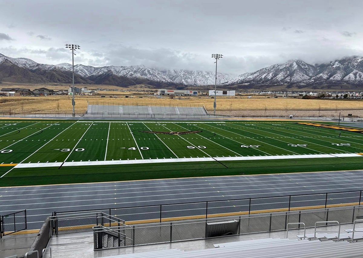 Golden Eagle Stadium in Tooele, Utah. (PHOTO: Deseret Peak High School)