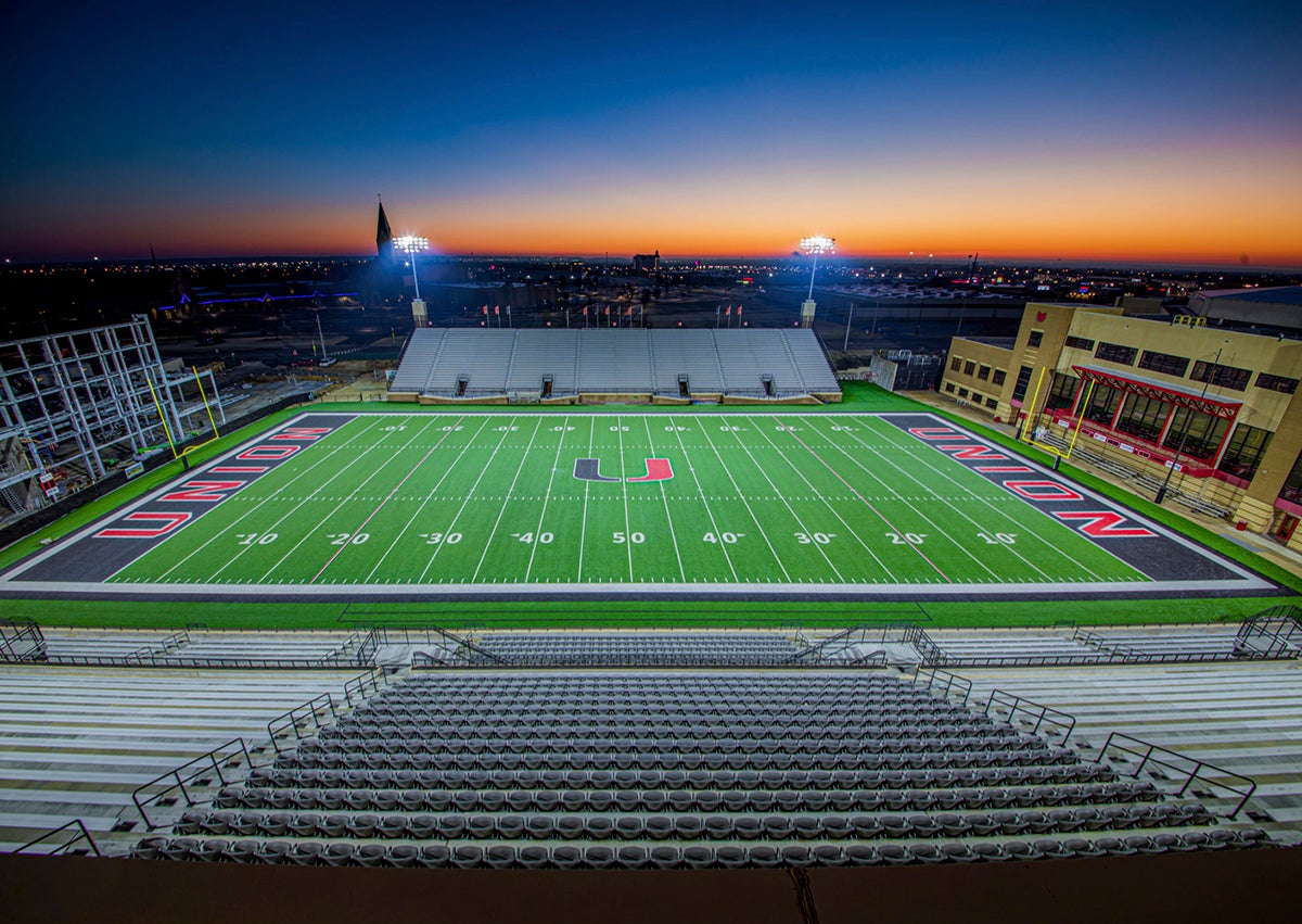 Union West Stadium in Tulsa, Oklahoma. (PHOTO: Jon B. Petersen Photography, Inc.