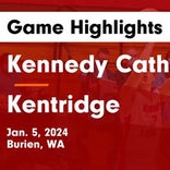 Basketball Game Recap: Kentridge Chargers vs. Tahoma Bears