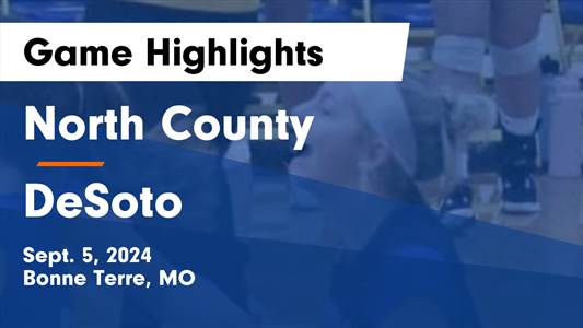 Volleyball Recap: Desoto Has No Trouble Against North County