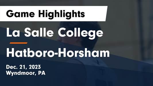 Hatboro-Horsham vs. La Salle College