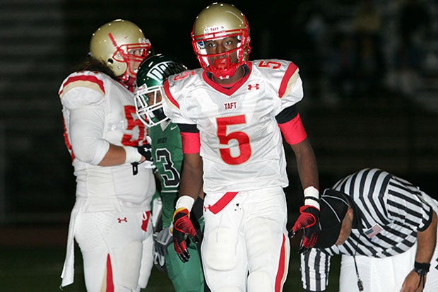 Record breaking receiver Michael Thomas of the New Orleans Saints prepped at Taft in Woodland Hills.