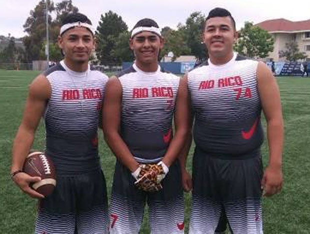 From L-R: Ricky Perez, David Sosa and Ruben Fuentes are co-captains for the Hawks.