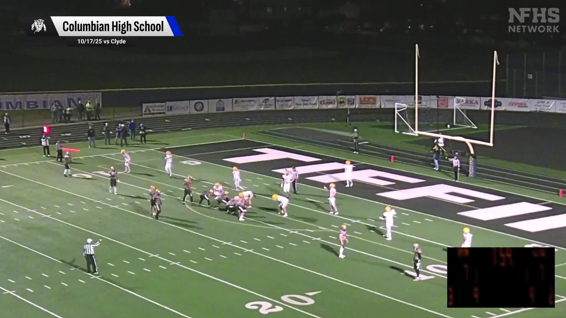 Football Recap: Perkins Beats Columbian for Their Sixth Straight