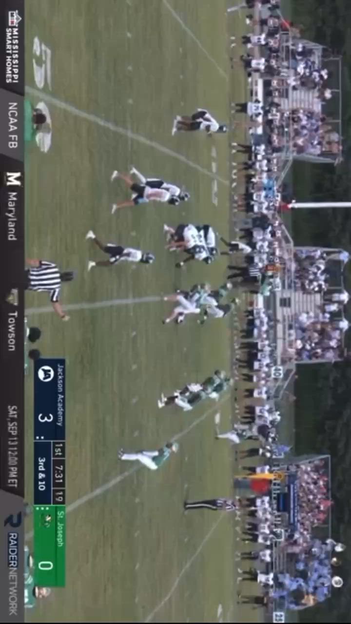 Josef Walker Game Report: vs Jackson Prep