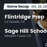 Football Game Recap: Sage Hill Lightning vs. Flintridge Prep Wolves