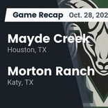 Morton Ranch vs. Mayde Creek