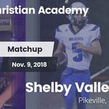 Football Game Recap: Shelby Valley vs. Lexington Christian