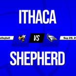 Volleyball Recap: Ithaca's Win Ends Four-Game Losing Streak at Home