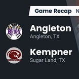 Football Game Recap: Fort Bend Kempner Cougars vs. Angleton Wildcats