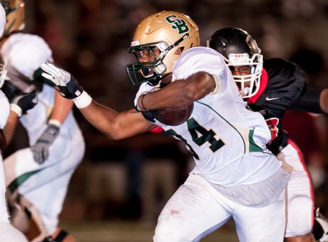 Zachary Green is rushing hard to get St. Bonaventure to the Pac-5 title game and perhaps a Regional Bowl Game.