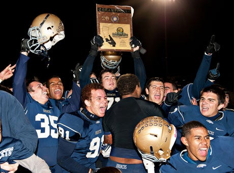 Vista Murrieta overcame forfeits last season to win the Inland Division. Despite a perfect on-the-field record, the team was passed-up for a State Bowl Game berth. Vista Murrieta seeks its fourth-straight title game appearance.