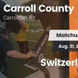 Football Game Recap: Carroll County vs. Switzerland County