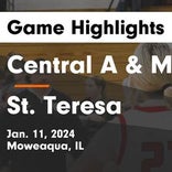 Basketball Game Recap: Central A & M Raiders vs. Brownstown Bombers