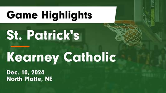 Basketball Game Preview: St. Patrick's Irish vs. Hershey Panther