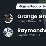 Football Game Recap: Raymondville Bearkats vs. Orange Grove Bulldogs