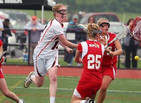 McDonogh senior midfielder and Georgetown commit Corinne Etchison.