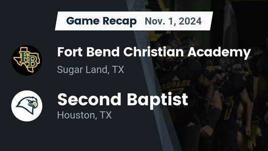 Football Game Preview: Fort Bend Christian Academy Eagles vs. The Woodlands Christian Academy Warriors