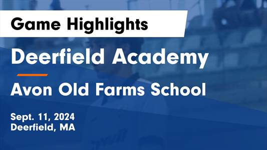 Soccer Game Preview: Deerfield Academy Plays at Home