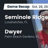 Football Game Preview: Dwyer Panthers vs. Seminole Ridge Hawks