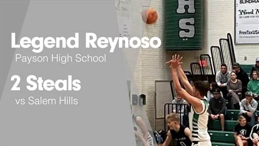 Legend Reynoso Game Report: vs Timpanogos