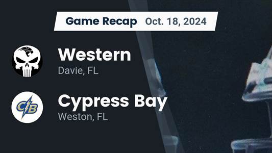 Football Recap: Jake Balanovich Leads Cypress Bay to Victory over Hallandale