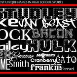The most unique names in high school sports