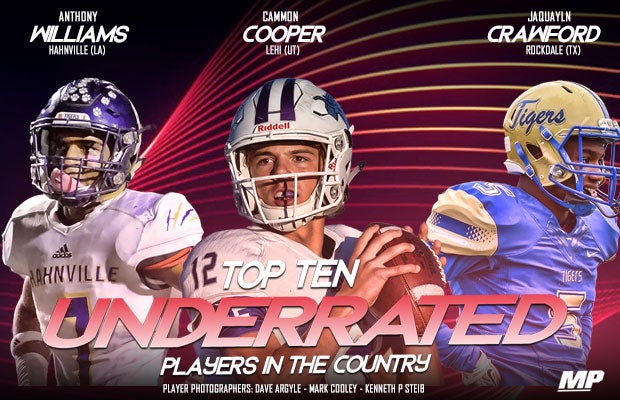 Top 10 underrated HS foootball players