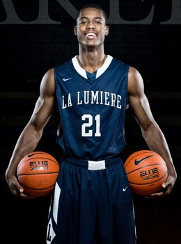 Sam Logwood and La Lumiere take on Sunrise Christian this weekend in a showdown of nationally-ranked teams.