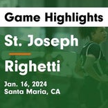 Basketball Game Recap: Righetti Warriors vs. Orcutt Academy Spartans