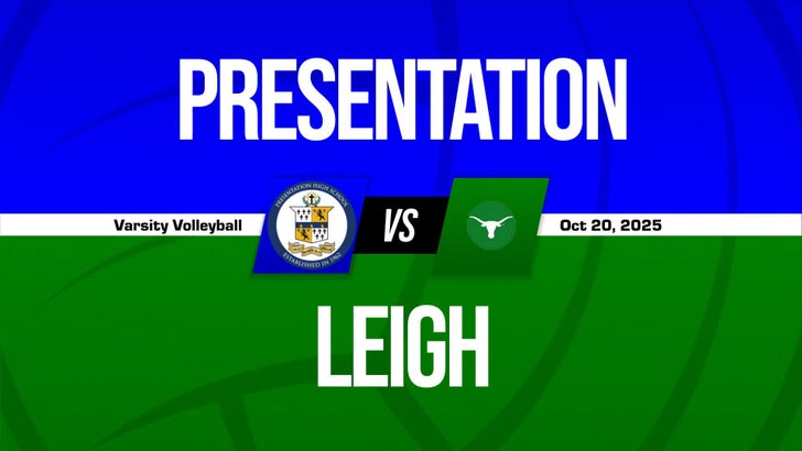 Volleyball Recap: Leigh Wins Going Away Against Presentation