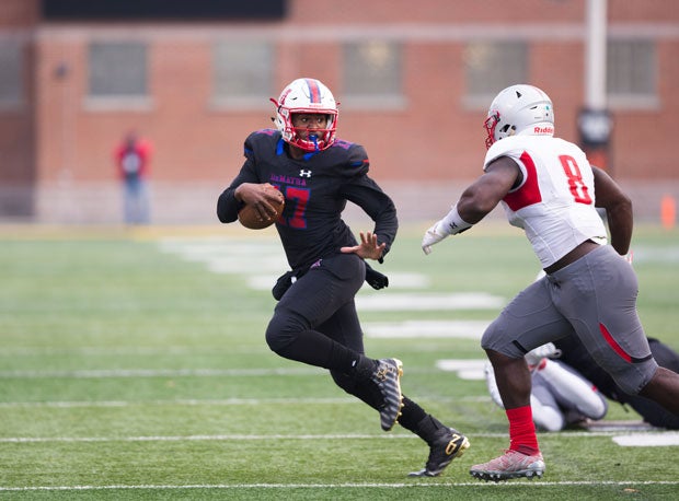 Beau English and No. 4 DeMatha downed St. John's to win the Washington Catholic Athletic Conference championship.