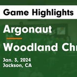 Basketball Game Recap: Woodland Christian Cardinals vs. Leroy Greene Academy Lions