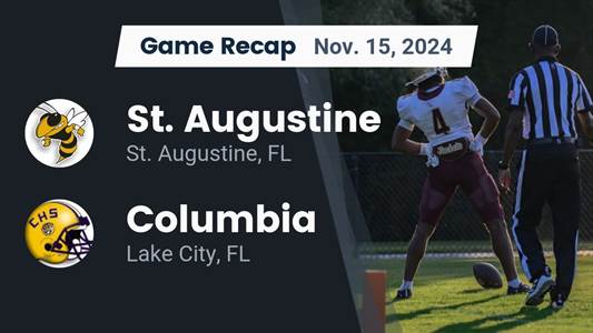 Football Recap: St. Augustine Takes Down Columbia in a Playoff B