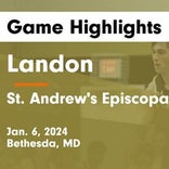 Basketball Game Recap: Landon Bears vs. St. Stephen's & St. Agnes Saints