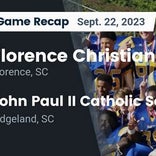 Football Game Recap: Florence Christian Eagles vs. John Paul II Golden Warrriors