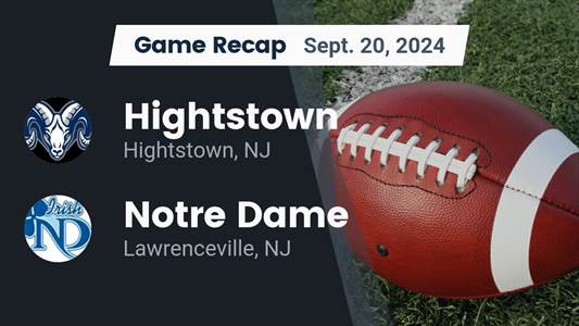 Football Game Preview: Hightstown Rams vs. Nottingham Northstars