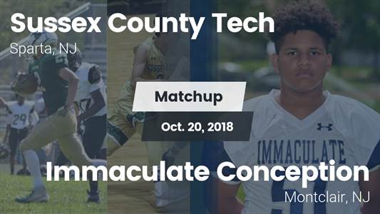 Football Game Recap: Sussex County Tech vs. Immaculate Conceptio