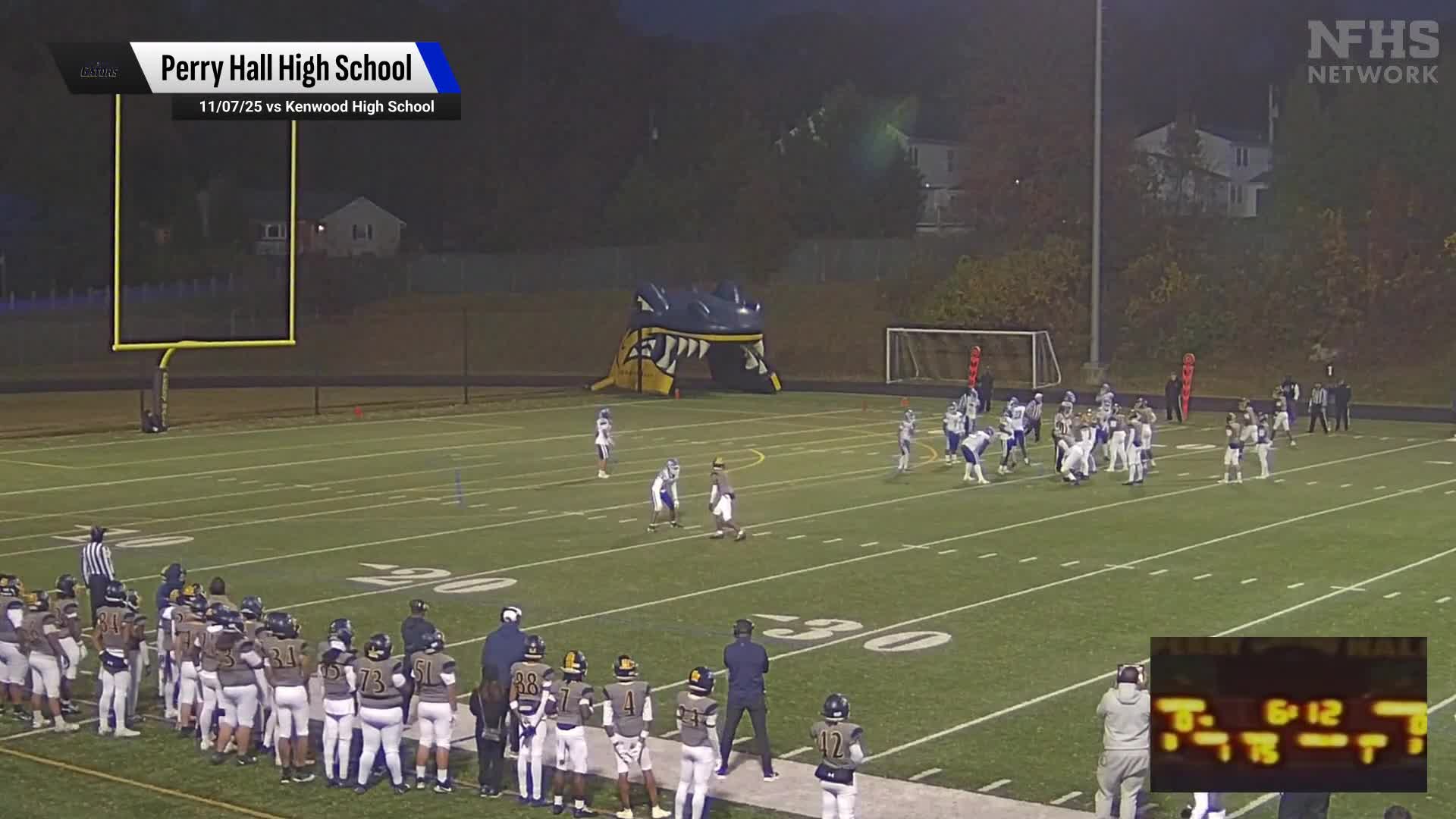 Football Recap: Perry Hall Wins Going Away Against Dulaney