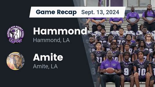 Football Game Preview: Hammond Plays at Home