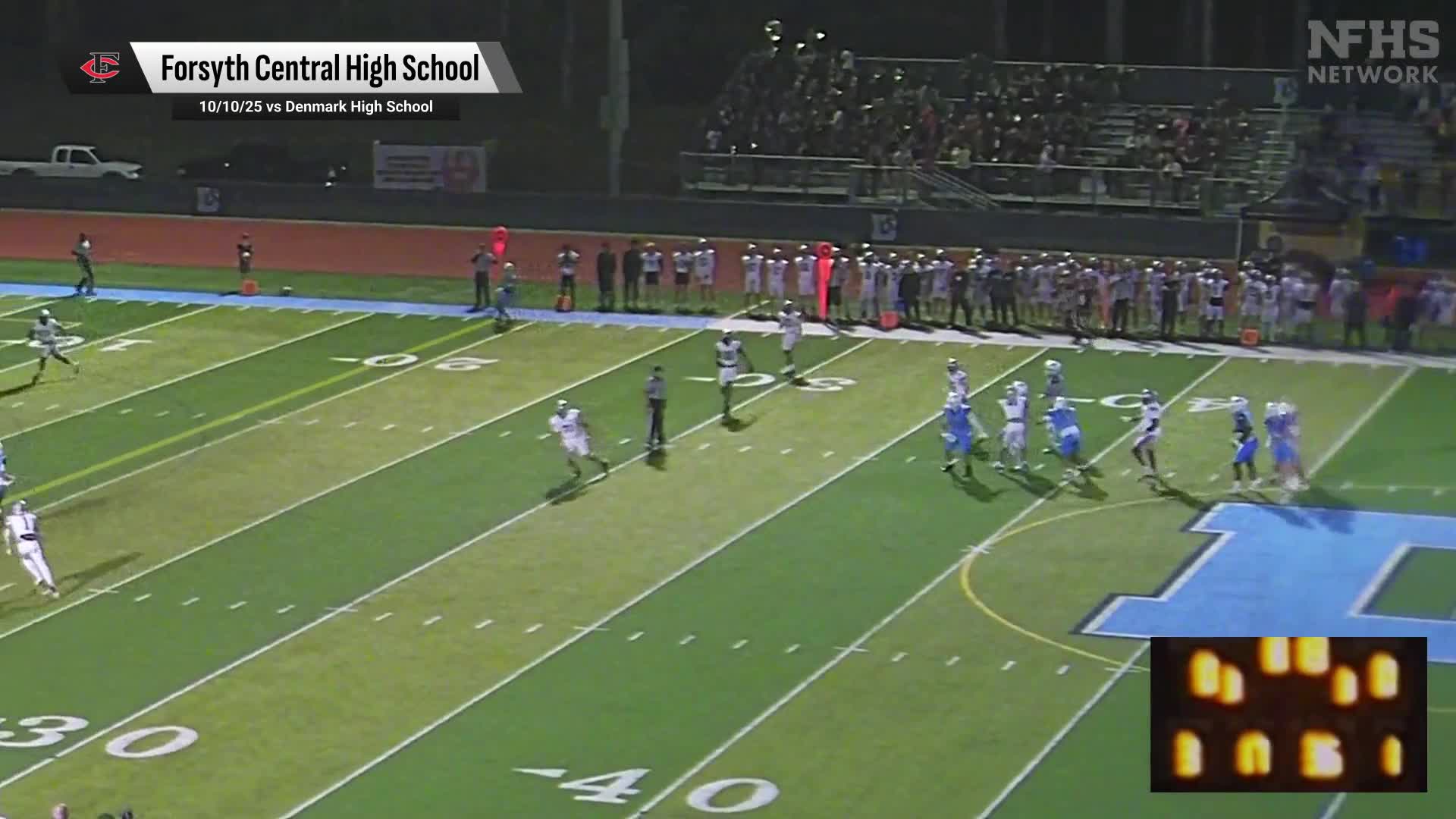 Football Recap: North Forsyth Drops Highest Score of Season Against Forsyth Central + How To Watch