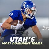 Most dominant football teams from Utah
