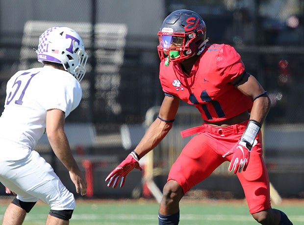 Erasmus Hall linebacker Moses Walker is New York's No. 1 overall prospect for 2022.