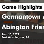 Basketball Game Recap: Abington Friends vs. Academy of the New Church Lions