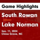 South Rowan piles up the points against Carson