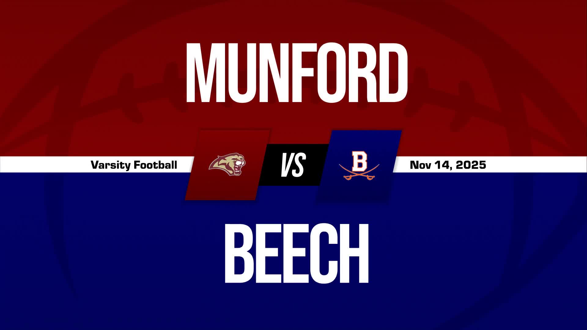 Football Recap: Beech Takes a Tough Playoff Loss + How To Watch
