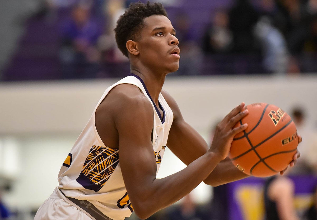 South Dakota State commit Jaden Jackson connected on 234 3-pointers during his run at Bellevue West. (Photo: Hannah Pokharel)