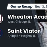Football Game Recap: Wheaton Academy Warriors vs. Saint Viator Lions