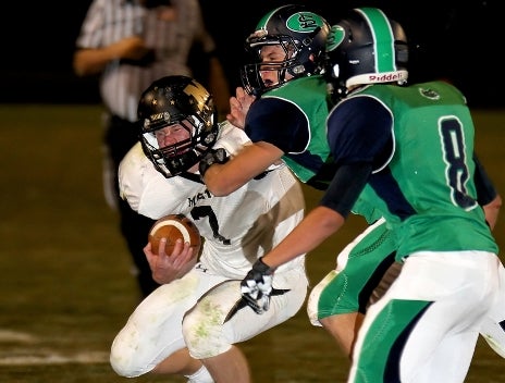 Running back Ethan Marks has earned the tough yards for Monarch this season - 1,106 yards, to be exact. The Coyotes travel to take on Vista Ridge this week in the Class 4A state quarterfinals.